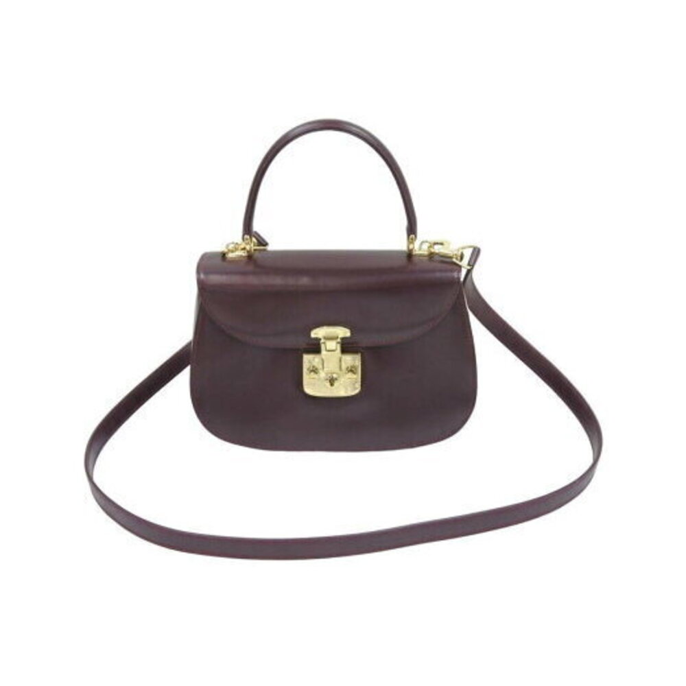 Gucci handbag Lady Lock Bordeaux
